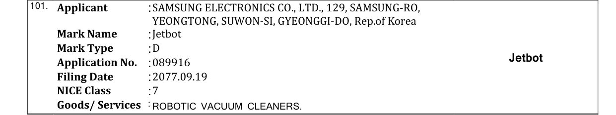 Original bulletin entry for Jetbot