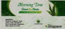 MORNING DUE GREEN TEA NEEM TOOTHPASTE (and logo) trademark logo