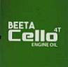 BEETA CELLO 4T ENGINE OIL (and logo) trademark logo