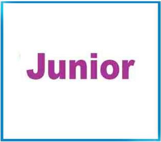 JUNIOR (and logo) trademark logo