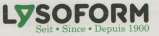 LYSOFORM SEIT SINCE DEPUIS 1900 (and logo) trademark logo