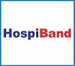 HOSPIBAND (and logo) trademark logo