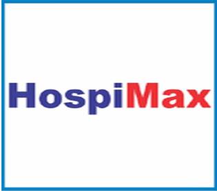 HOSPIMAX (and logo) trademark logo