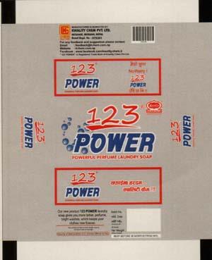 123 POWER (and logo) trademark logo