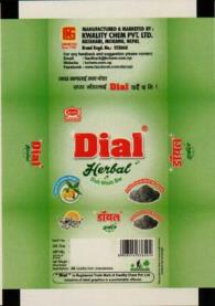 DIAL HERBAL (and logo) trademark logo