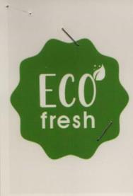 ECO FRESH (and logo) trademark logo