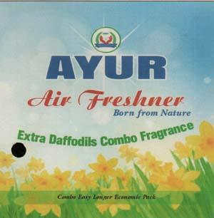 AYUR AIR FRESHNER (and logo) trademark logo