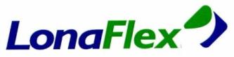 LONAFLEX (and logo) trademark logo