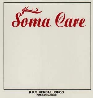 Soma Care (and logo) trademark logo