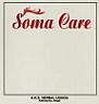 Soma Care (and logo) trademark logo