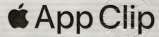 App Clip (and logo) trademark logo