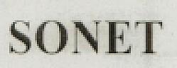 SONET (and logo) trademark logo