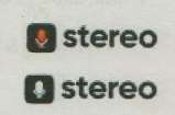 STEREO (and logo) trademark logo