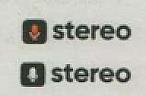 STEREO (and logo) trademark logo
