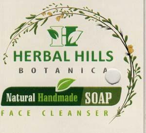 H-HERBAL HILLS (and logo) trademark logo