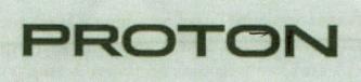PROTON (Stylized) (and logo) trademark logo