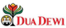 DUA DEWI (and logo) trademark logo