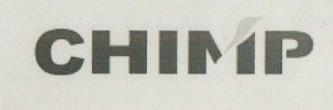 CHIMP (and logo) trademark logo