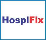 HOSPIFIX (and logo) trademark logo