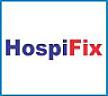 HOSPIFIX (and logo) trademark logo