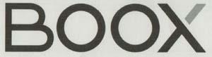 BOOX (and logo) trademark logo
