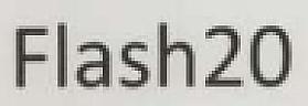 Flash20 (and logo) trademark logo
