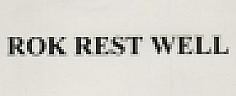ROK REST WELL (and logo) trademark logo