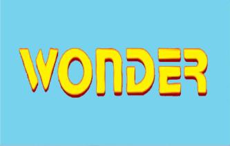 WONDER (and logo) trademark logo