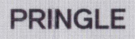 PRINGLE (and logo) trademark logo