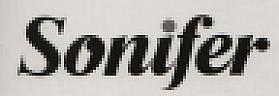 SONIFER (and logo) trademark logo