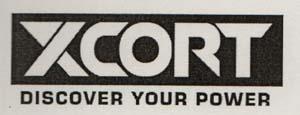 XCORT DISCOVER YOUR POWER (and logo) trademark logo