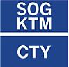 SOG KTM CTY (and logo) trademark logo