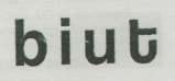 BIUT (and logo) trademark logo