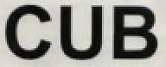 CUB (and logo) trademark logo