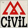 CIVIL (and logo) trademark logo