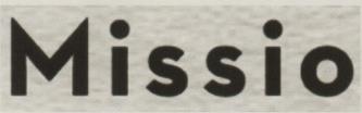 Missio (and logo) trademark logo