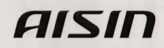AISIN (and logo) trademark logo