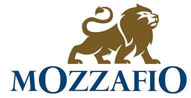 MOZZAFIO (and logo) trademark logo