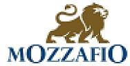 MOZZAFIO (and logo) trademark logo