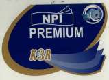 NPI PREMIUM K3R (and logo) trademark logo