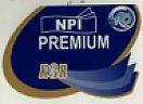 NPI PREMIUM K3R (and logo) trademark logo