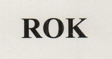 ROK (and logo) trademark logo