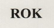 ROK (and logo) trademark logo