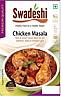 SWADESHI CHICKEN MASALA (and logo) trademark logo