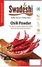 SWADESHI CHILLI POWDER (and logo) trademark logo