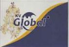 KV GLOBAL (and logo) trademark logo