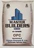 MASTER BUILDERS OPC 43 GRADE (and logo) trademark logo