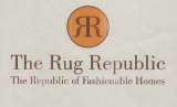 THE RUG REPUBLIC (and logo) trademark logo