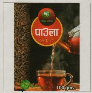 PAULA BLACK TEA (and logo) trademark logo