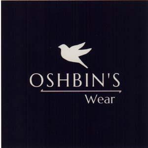 OSHBIN'S Wear (and logo) trademark logo